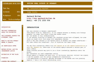 BUYING REAL ESTATE IN GERMANY
